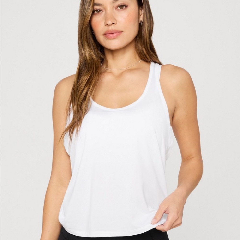 Fabletics White Women's Tank Top